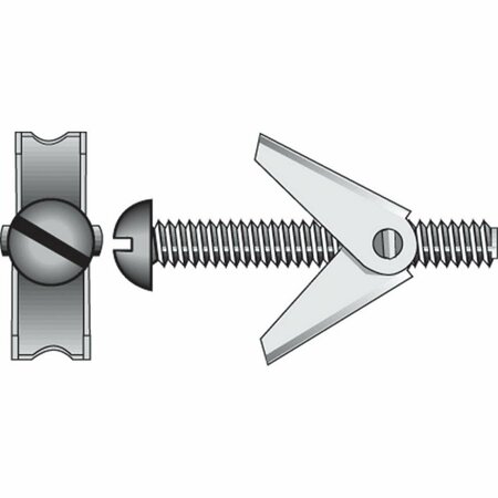 ACEDS 0.19 x 4 in. Toggle Bolt, 12PK 5333612